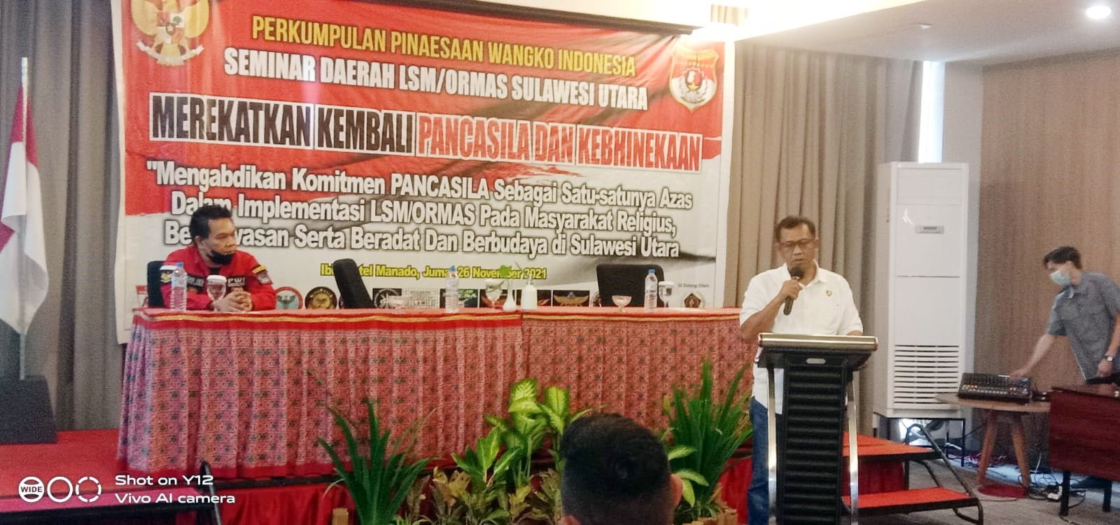Polda Sulut dan Pinaesaan Wangko Indonesia Gelar Seminar Ormas-LSM